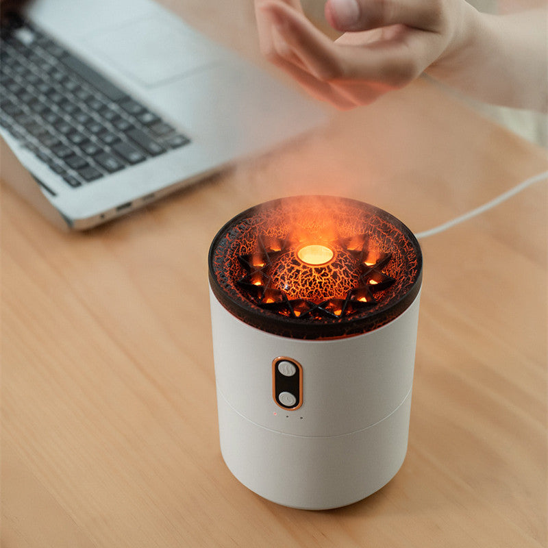 LED Volcano Humidifier/Essential Oil Diffuser - TheProlaxStore